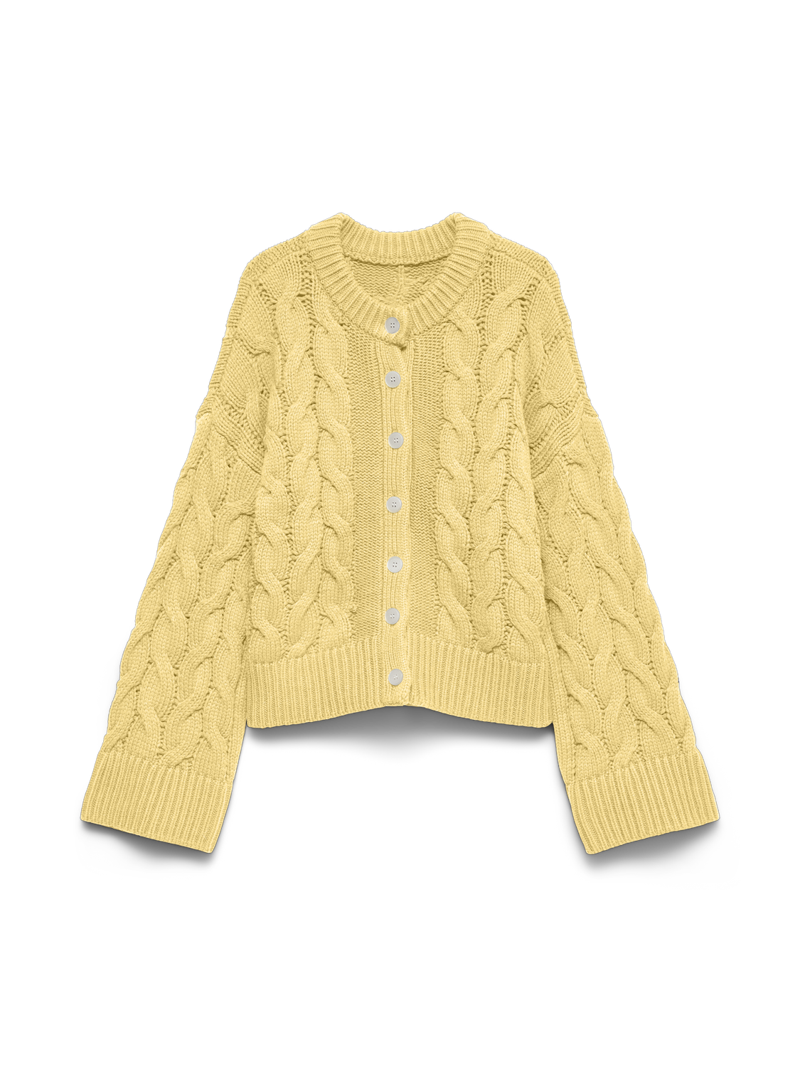 VMSVEA THEA CARDIGAN - Pale Banana